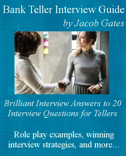 cover of new edition of bank teller interview guide